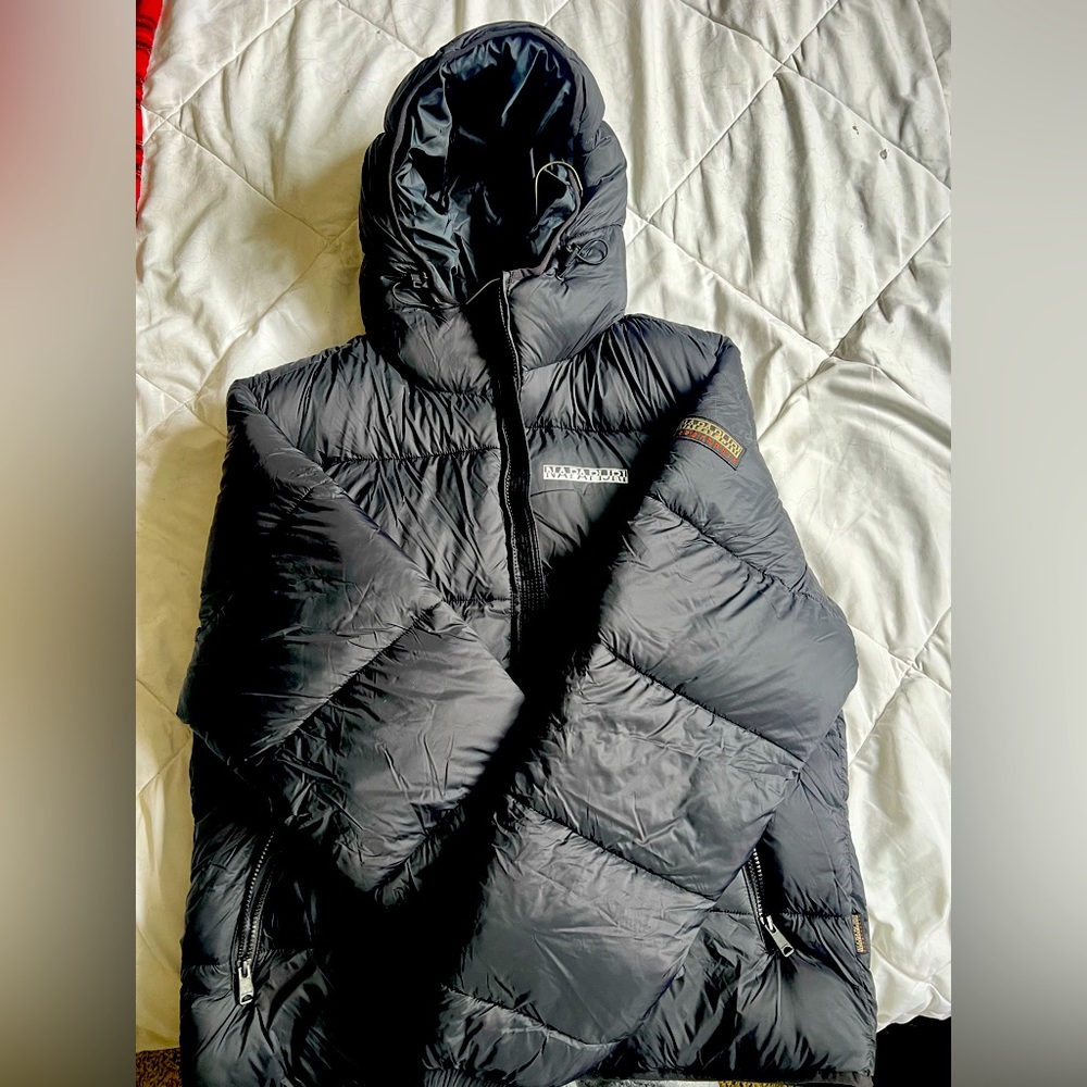 Napapijri Black Puffer Jacket- BRAND NEW